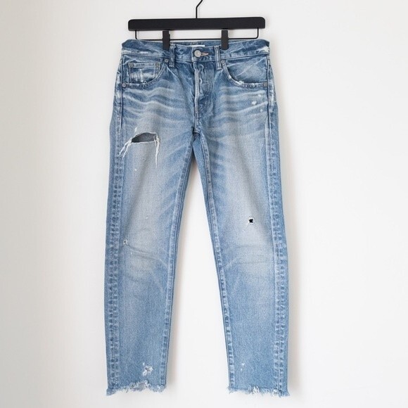 Moussy Vintage Kelley Skinny Distressed Jeans Size 26 - Picture 5 of 14
